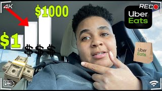 How To Make $500-$1000 A Week With "UBER EATS" / Use These Tips...
