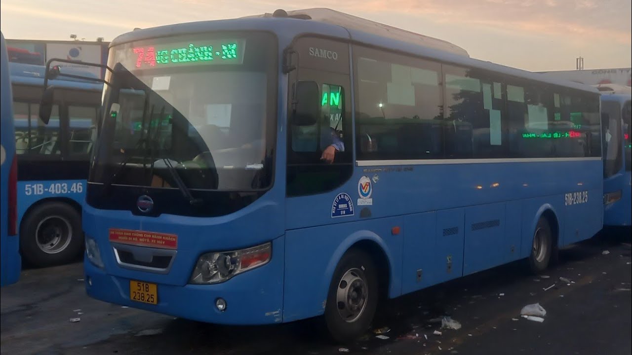 HCMC Bus - Full hành trình lượt đi xe buýt 74 rời Bến xe An Sương đến Bến xe buýt Củ Chi