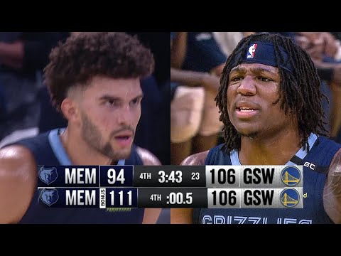 Grizzlies' 17-2 RUN vs Warriors in INCREDIBLE Comeback Win!