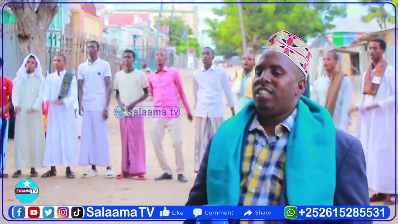 Banaabxa ziyaaradii 5aad Muacalimkii weynaa qaadimkii quraanka AUN Macalim xasan Maxamed xuseen