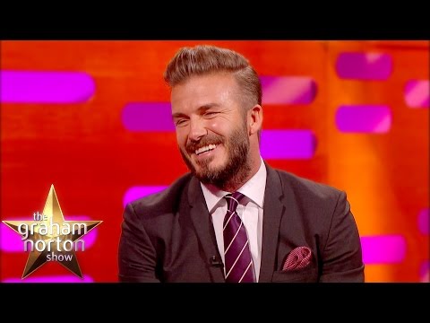 David Beckham Laughs At His Embarrassing Haircuts  - The Graham Norton Show