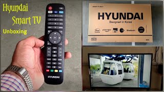 Hyundai Smart TV 98cm 38 Inch Television 39SWK18 Unboxing