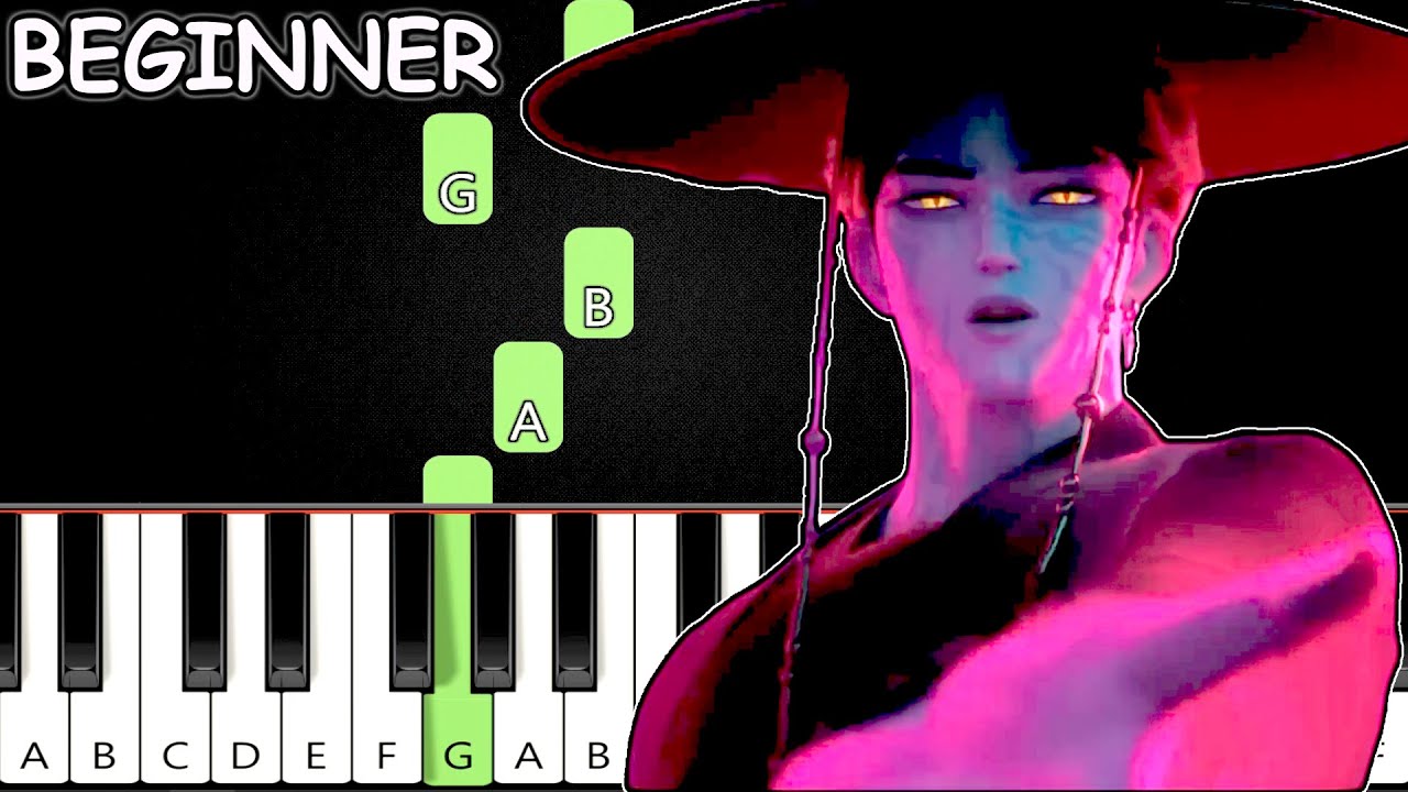 Kpop Demon Hunters - Your Idol (Saja Boys) Beginner Piano Tutorial