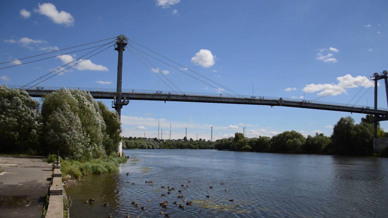 Пешеходный мост в воскресенске Пешеходный мост в воскресенске