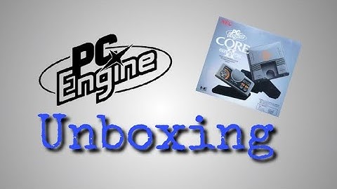 Pc engine unboxing