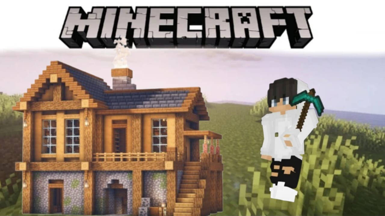 Minecraft Java Edition Build House Part.1 | Maaz The Gaming - YouTube