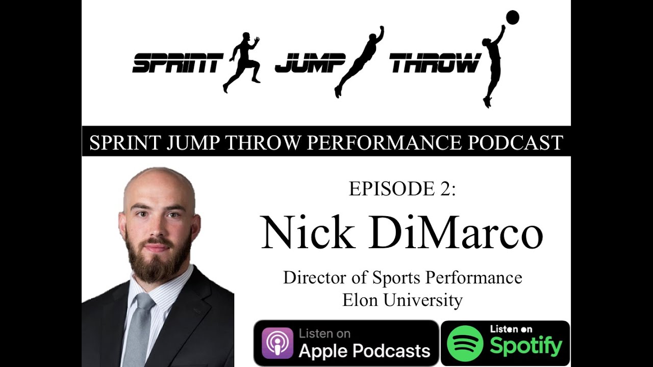 Sprint Jump Throw Performance Podcast | Nick DiMarco