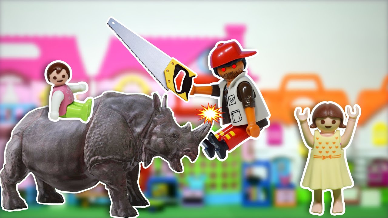 الراجل كان عايز ينشر قرن وحيد القرن بالمنشار - عائلة ساندي - قصص اطفال