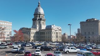 Illinois politics latest: Loud streaming commercials, wetland protections, local pension programs