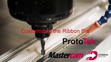 Mastercam 2019 - Customizing the Ribbon Bar