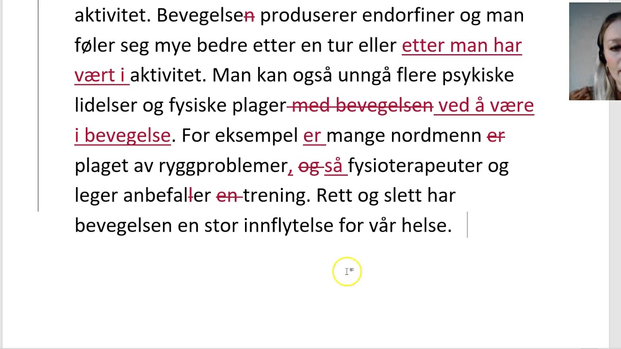 Video 229 B1-B2 Norskprøve DISKUTER PÅSTAND