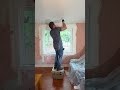 Quick tip to avoid breaking drywall when cutting