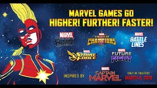 Captain Marvel Takes the Fight to Marvel Games!