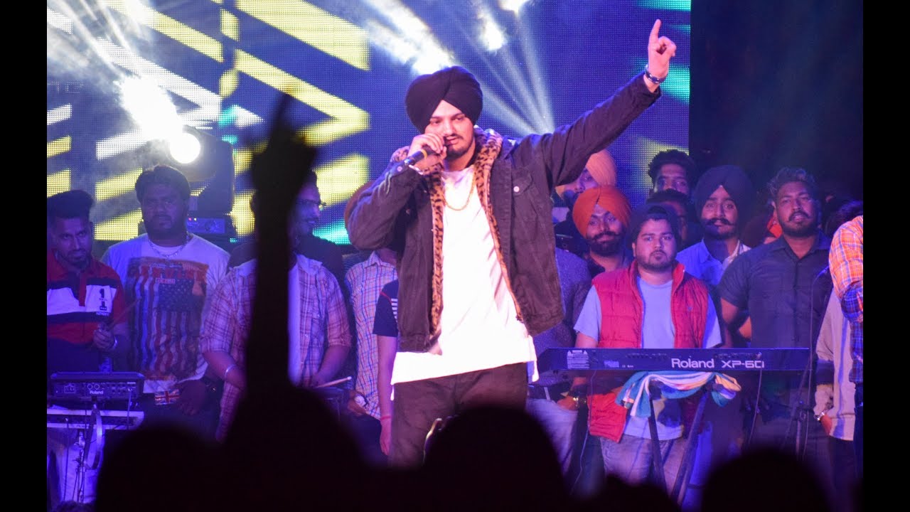 Sidhu Moosewala At Panjab University It s All About You Song Live In Sidhu moosewala at panjab university it s all about you song live in