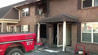 Anniston firefighters contain apartment complex blaze