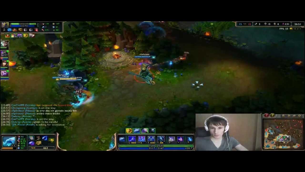 Lets Play League of Legends #17 Anivia Mid vs Gotti255/owndby Kev [Deutsch/Custom]