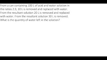 Mixtures & Alligation 016: Arithmetic | Solved by Kushal Bohra
