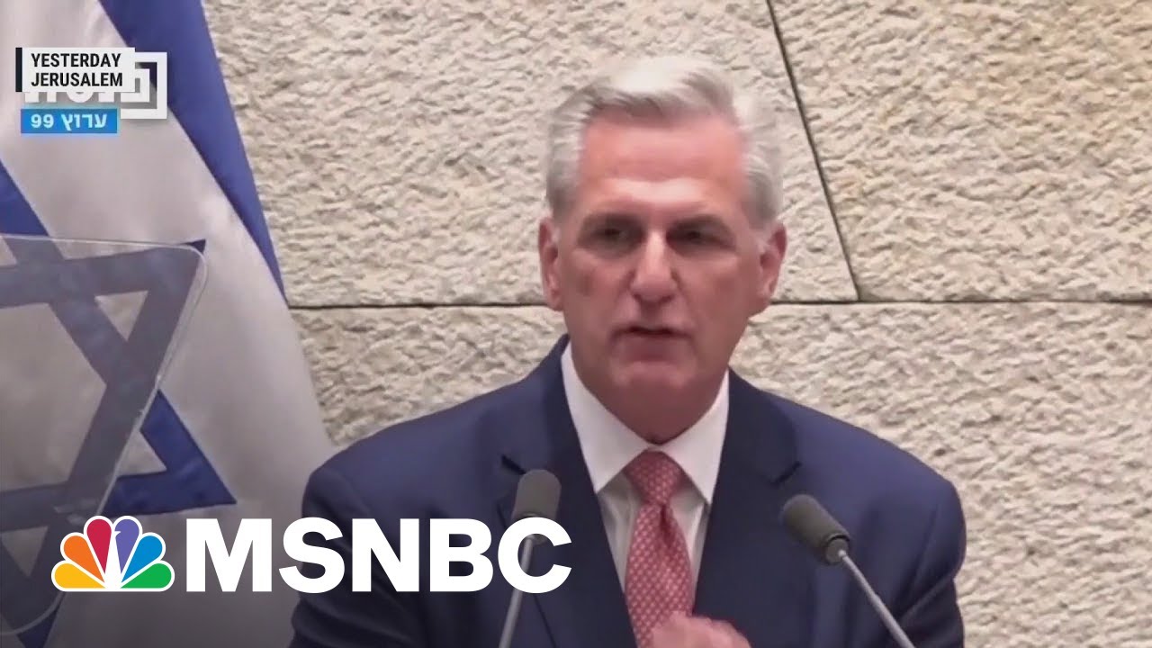 Speaker McCarthy says 'I support aid for Ukraine' and that Russia should 'pull out'