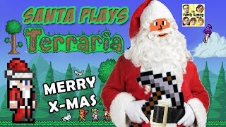Santa plays Terraria!  Merry Christmas & Happy Holidays from the FGTEEV Fam