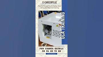 OCA MACHINE TRAININ #ocamachine #mobiledisplay #cellphoneservice #besttraininginstitute #shorts
