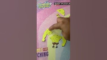 Wowww Strong Spongebob 🌋🌋 #shorts #viral #art #trending #spongebobsquarpants #puzzleeasypuzzle