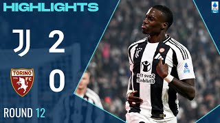 Juventus Torino | 2-0 | Gli Highlights | Lega Serie A 2024-25 | juve torino