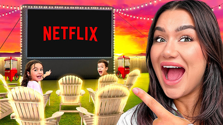 J'ai Transformé Mon Jardin En CINEMA EPIC