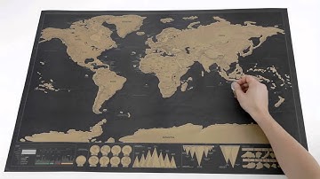 Scratch Map Deluxe Edition