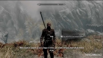 Skyrim Dawnguard - walkthrough part 27 HD gameplay dlc add on Dawnguard Path