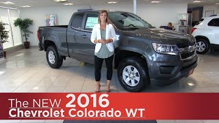 New 2016 Chevrolet Colorado WT Work Truck - Minneapolis, St Cloud, Monticello, Buffalo, Rogers, MN