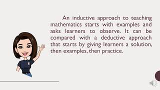 Inductive Approach in Teaching: Its Description, Theoretical Underpinning, and Sample Lesson