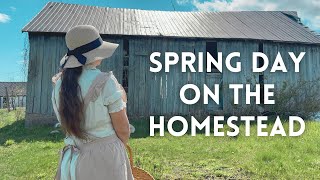 Spring Day on the Homestead | New Life, Gardening and From Scratch Simple Cooking screenshot 4