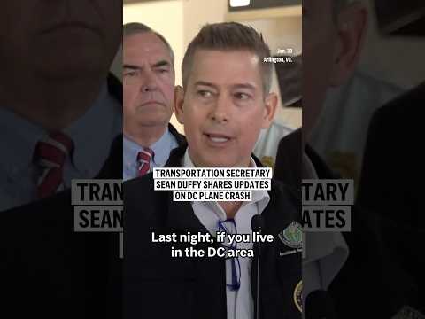 Transportation secretary Sean Duffy shares updates on DC plane crash