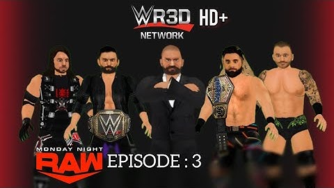 #Wr3d RAW Episode 3 : Night After Crown Jewel | Wr3d Universe Mode