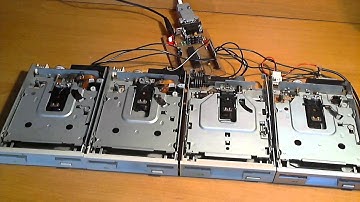 Floppy Music | What is love (4FDD+ Arduino UNO)