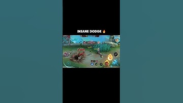 Insane dodge 🔥 #mlbb #mobilelegends #Dyr #dyrroth