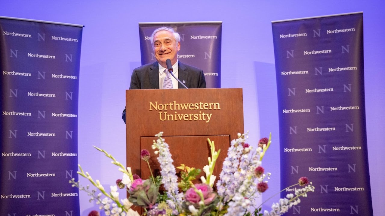 Joel Mokyr, winner of the 2025 Nobel Prize in Economic Sciences | Northwestern Press Conference