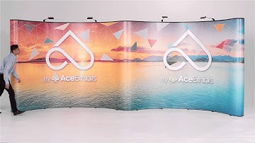 Aspen 20 Foot Gullwing Pop Up Trade Show Displays