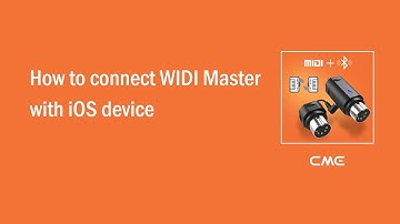 How to connect WIDI Master with iOS device【日本語字幕】