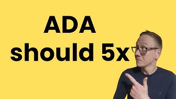 Cardano (ADA) will reach $5 (currently $0.99)