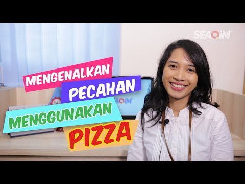 Mengenalkan pecahan menggunakan pizza