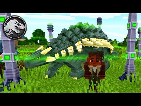 Finding Dinosaurs for a Jurassic Exhibition! | Jurassic World Minecraft Gameplay