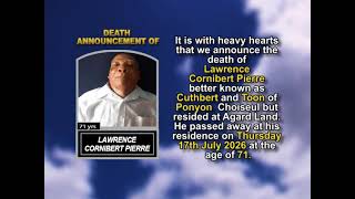 Lawrence Cornibert Pierre  ~ Short Obituary