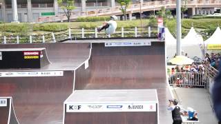 2014 KXF - aggressive inline best trick winner chris haffey.