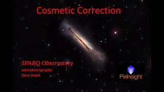SPARQ Observatory Astrophotography: 5. Cosmetic Correction
