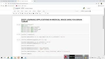 Deep Learning Applications In Medical Image Analysis Brain Tumor