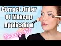 The correct order of makeup application step by step  risa does makeup