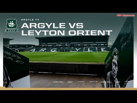 Plymouth Argyle vs Leyton Orient F.C. - Carabao Cup Pre Match Show
