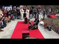 2019/12/1 北野天満宮猿回し③ 三度目の正直・・・やった~大成功!