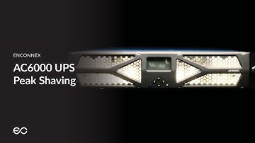 AC6000 UPS - Peak Shaving Feature